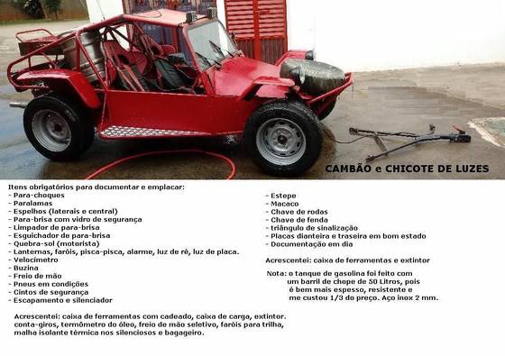 VOLKSWAGEN BUGGY 1.6 8V GASOLINA 2P MANUAL